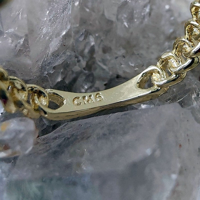 Gold Filled Halo Statement Ring Size 6