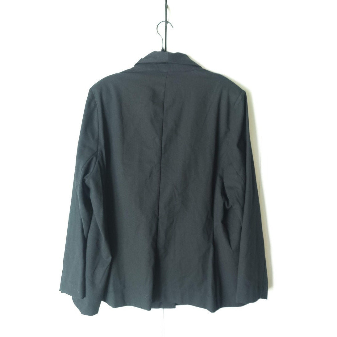 Ava & Viv Black Two Button Blazer 1X