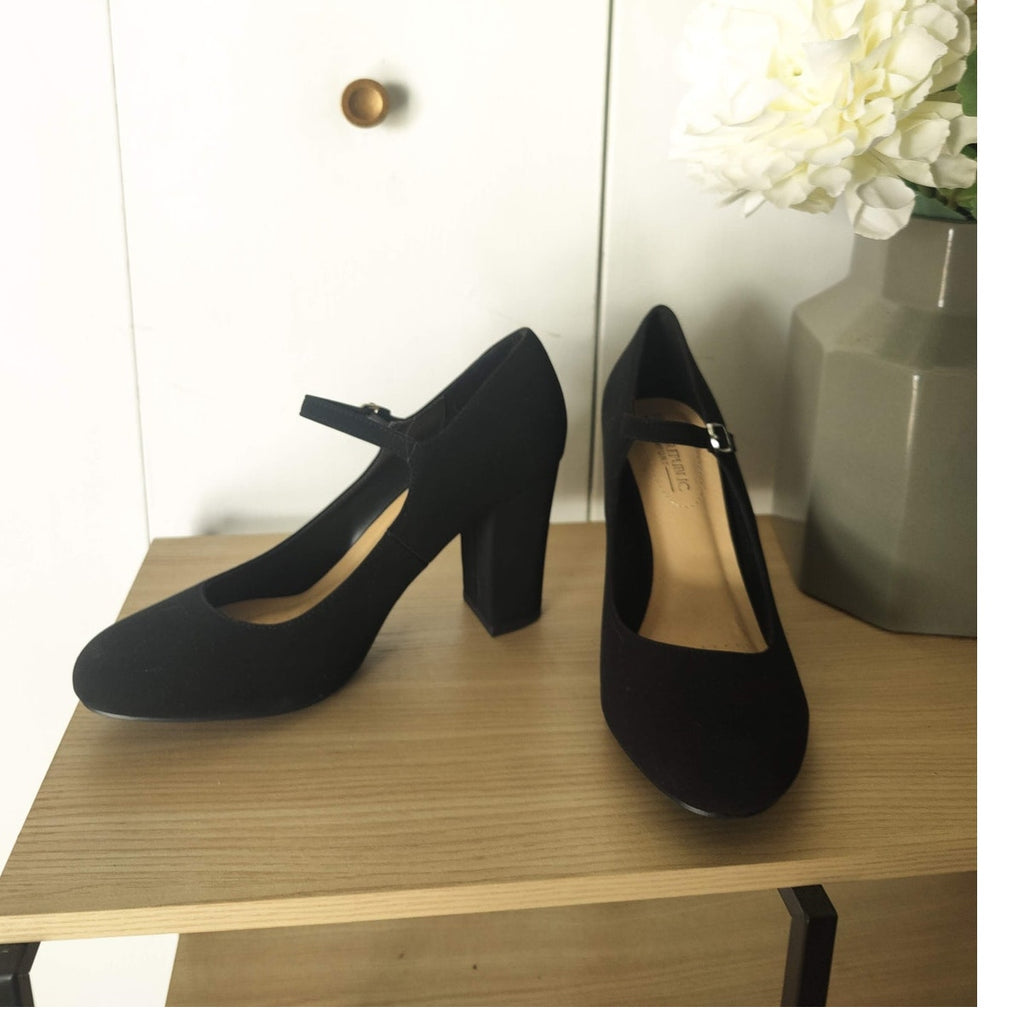 Marco Republic Monaco Black Pumps Size 10