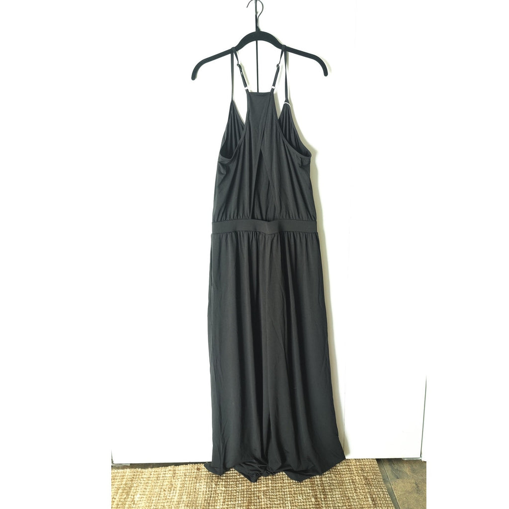 Halara Black Wide Leg Jumpsuit Large- New