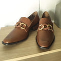 Linea Paolo Chrystie Cognac Loafers 9.5