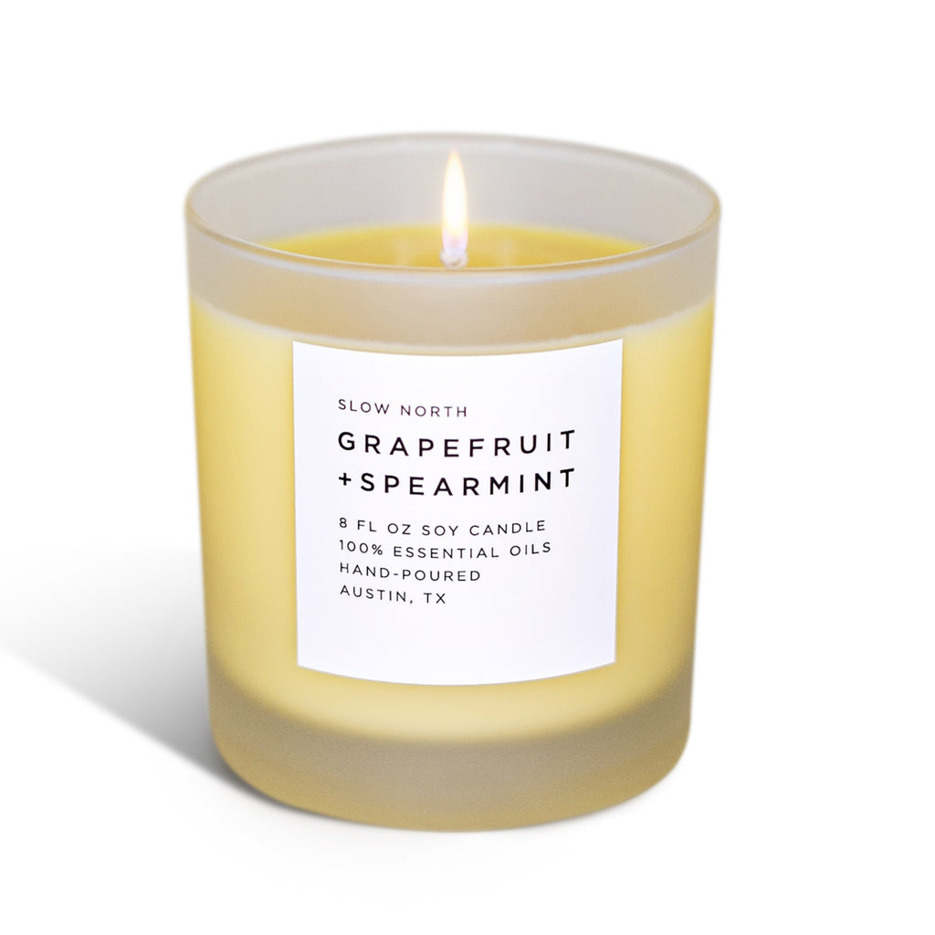 Grapefruit + Spearmint - Signature Candle