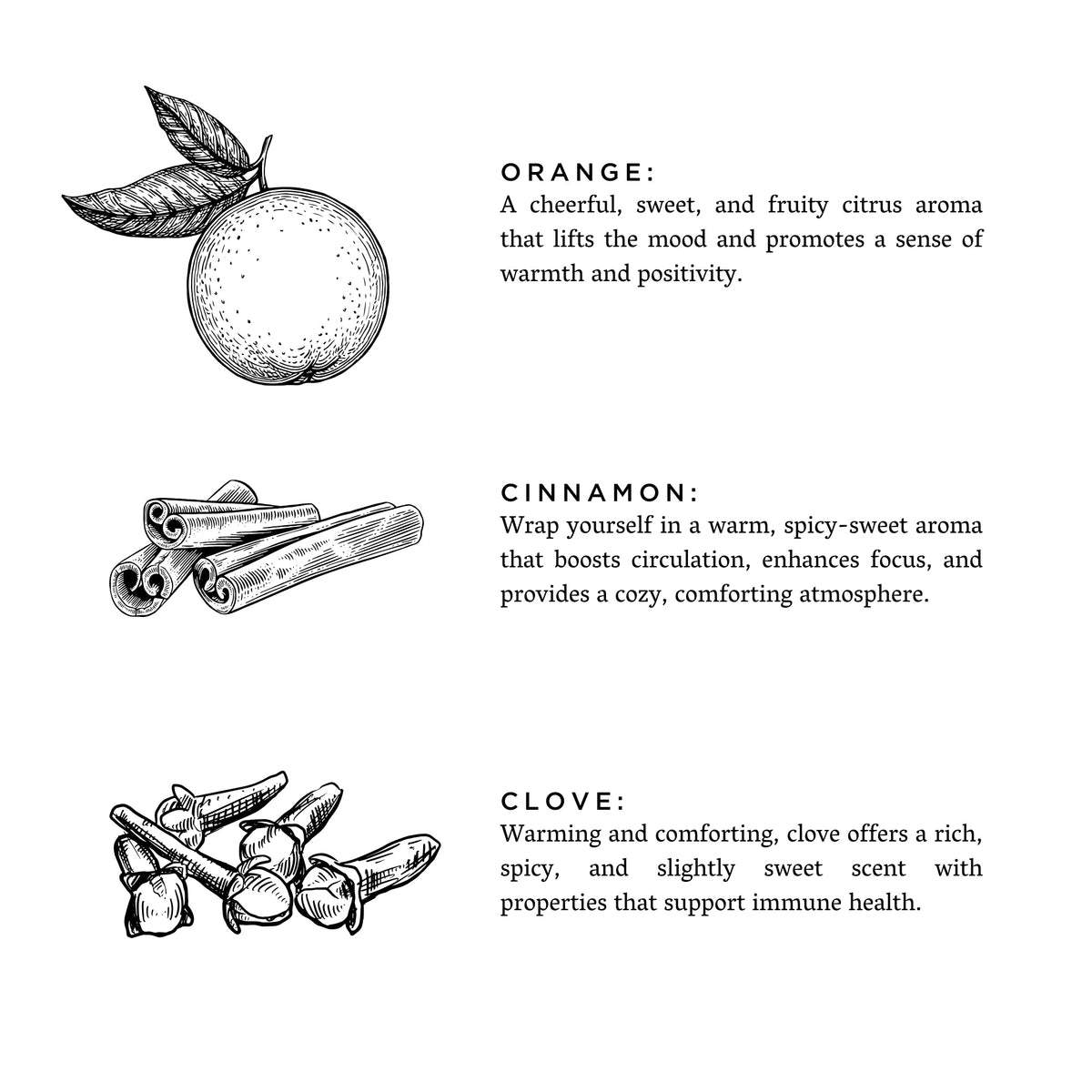 Linen Spray - Orange + Clove