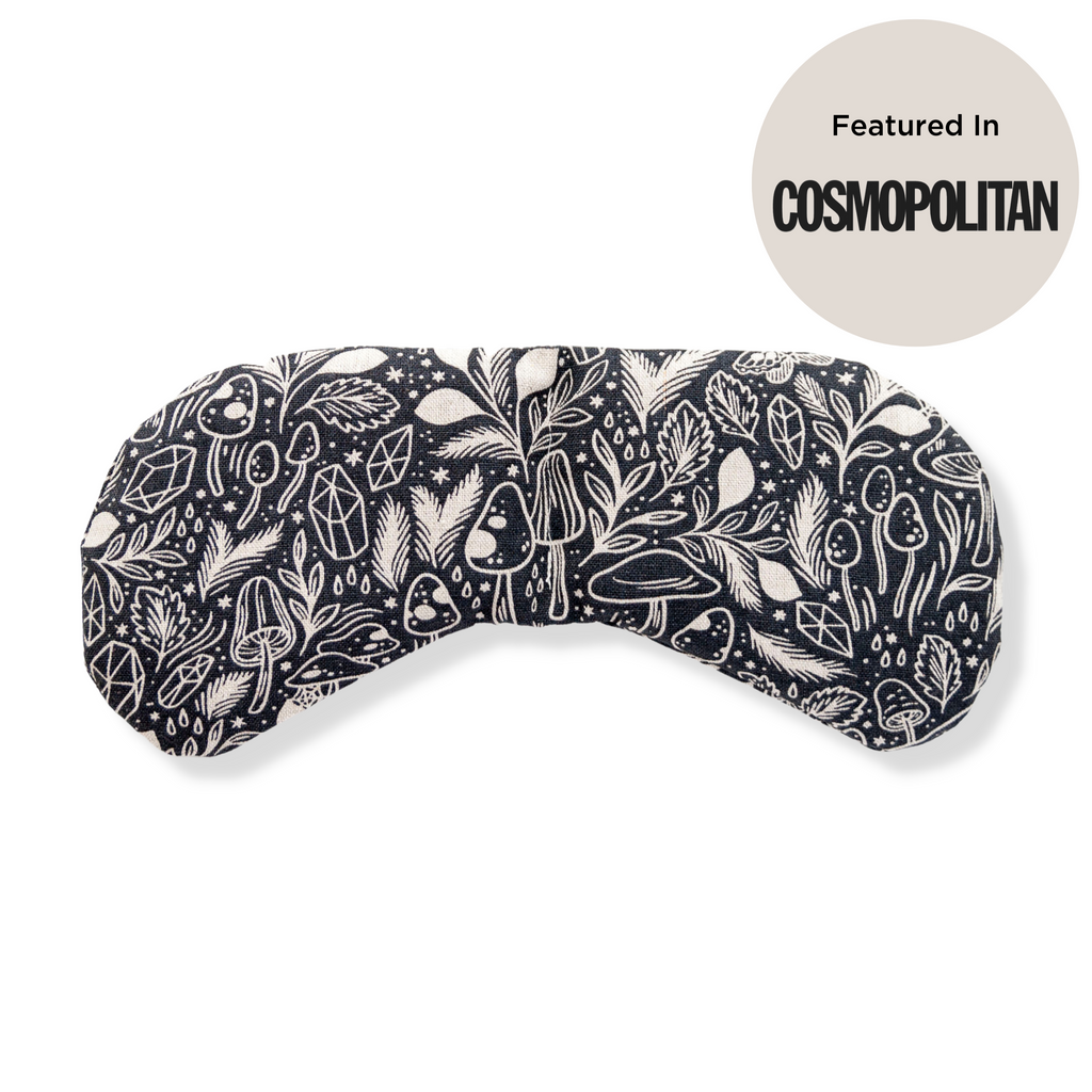 Eye Mask + Neck Wrap Bundle - Mystical Mushroom