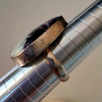 Sterling Silver Tiffany Stone Ring Size 9