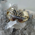 14K Gold Filled Knot Statement Ring Adjustable