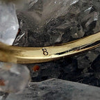 14K Gold Filled Christian Fish Ring Size 7.5