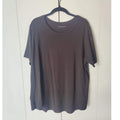 Universal Standard Black Pima Cotton Tee M