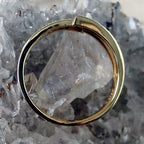 14K Gold Filled Interlocking Link Ring Size 9